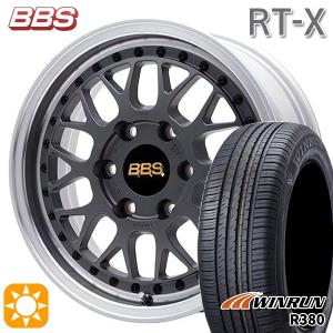 サマータイヤ ホイールセット 215/60R17インチ 6H139.7 BBS RT-X MGR-SLD ウィンラン R380