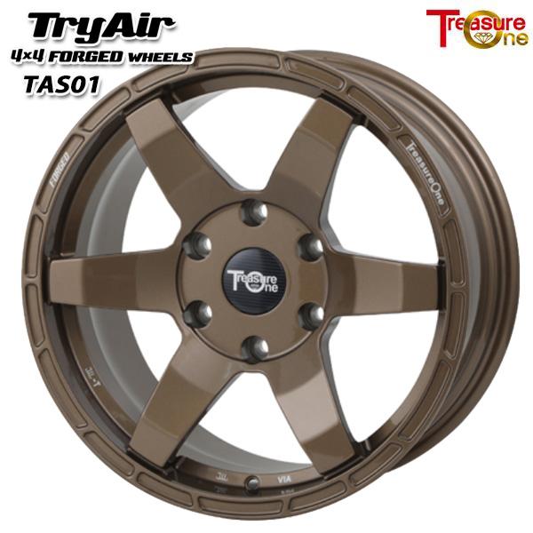 鍛造 トレジャーワン TryAir トライエアー TAS 4X4 20インチ 9.5J 6H139....