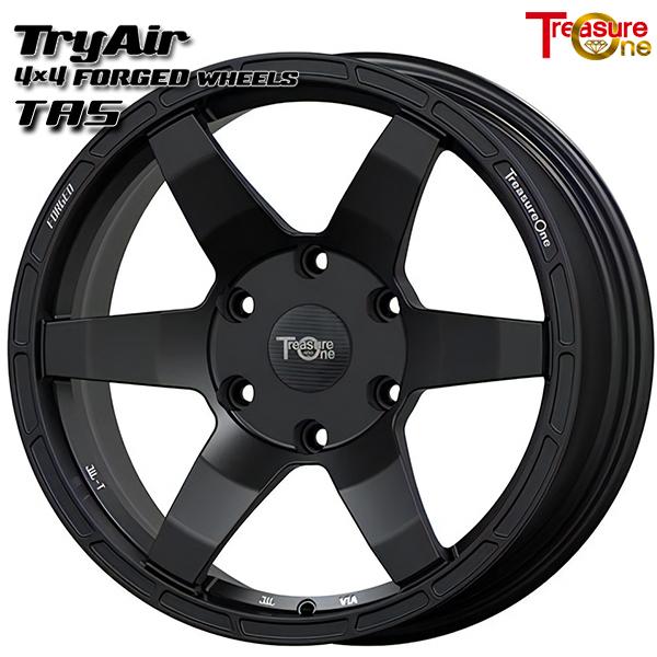 鍛造 トレジャーワン TryAir トライエアー TAS 4X4 20インチ 8.0J 6H139....