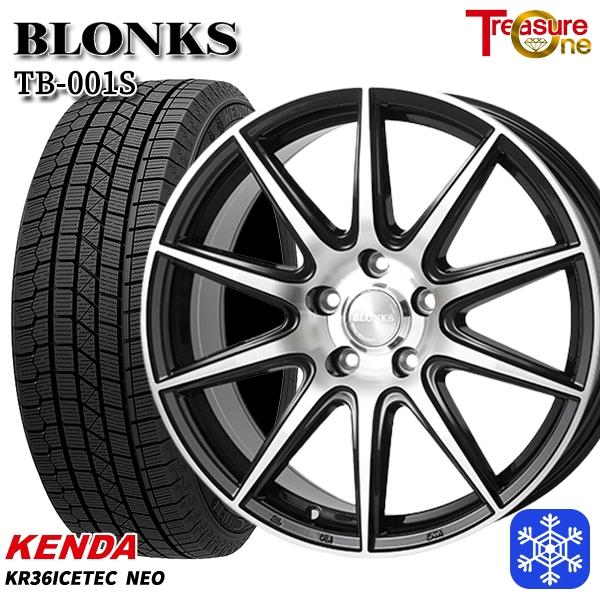 225/60R17インチ ケンダ KENDA KR36 5H114.3 スタッドレスタイヤホイール4...