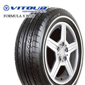 VITOUR FORMULA X 155/65R14 75S WSW 14インチ ヴィツァー フォーミュラX ホワイトリボン 新品 サマータイヤ 4本セット