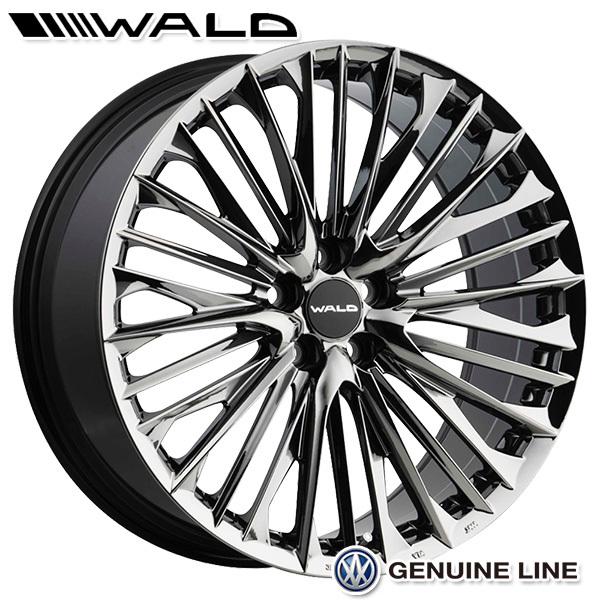 レクサス LS600h ホイールセット 245/35R21インチ 5H120 WALD ヴァルド ジ...