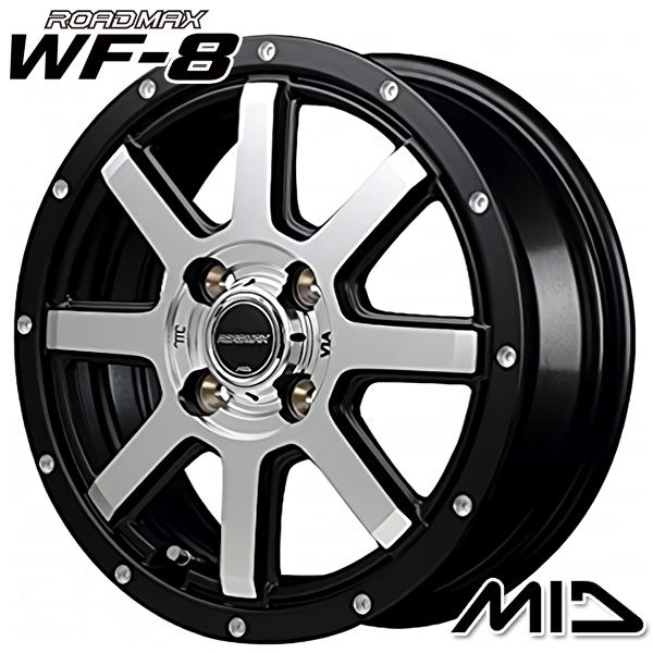 サマータイヤ ホイール4本セット 155/65R14インチ 4H100 MID ロードマックス WF...