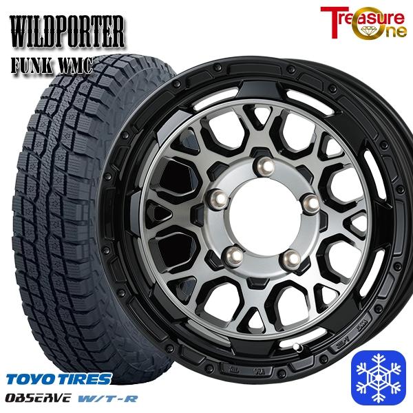 ジムニー 185/85R16インチ 5H139.7 ワイルドポーター ファンク WMC BP/BC ...