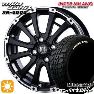 サマータイヤ ホイール4本セット 155/65R14インチ 4H100 BEST MUD BAHN マッドバーン XR-600S SGB/RP マッドスター ワンパクM/T ホワイトレター