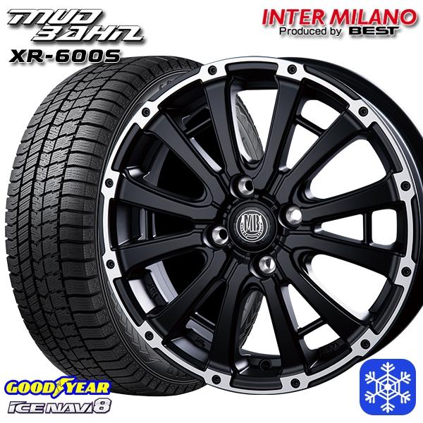 165/60R14インチ グッドイヤー アイスナビ8 ICE NAVI8 4H100 スタッドレスタ...