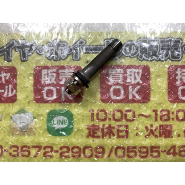 １個　6mm　6mm金属バルブ　内締め　マナレイ使用　　全長47mm　差込径6mm　メッキ系