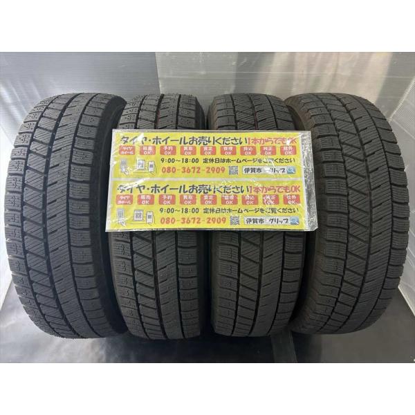 4本　ワンシーズン落ち　BRIDGESTONE BLIZZAK　VRX3　155/65R13　73Q...
