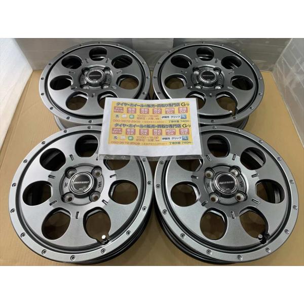 在庫　マナレイ　MID　ROADMAX　MUD AGENT　アルミホイール　14　4.5j　+45　...