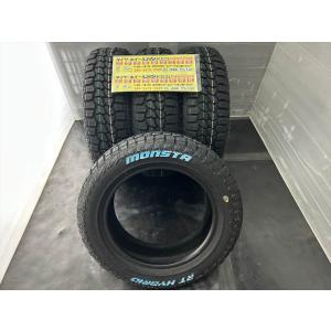 MONSTA TYRES 4本 在庫 モンスター RT HYBRID ホワイトレーター 155