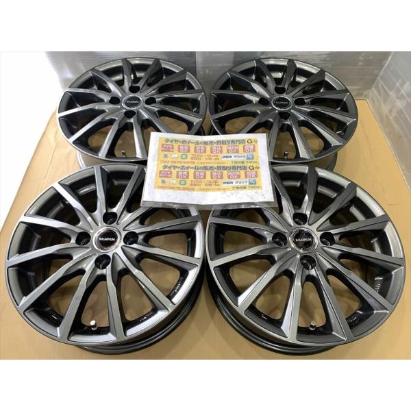 在庫　BRIDGESTONE　BALMINUM　AR12　アルミホイール　15　5.5j　+42　ガ...