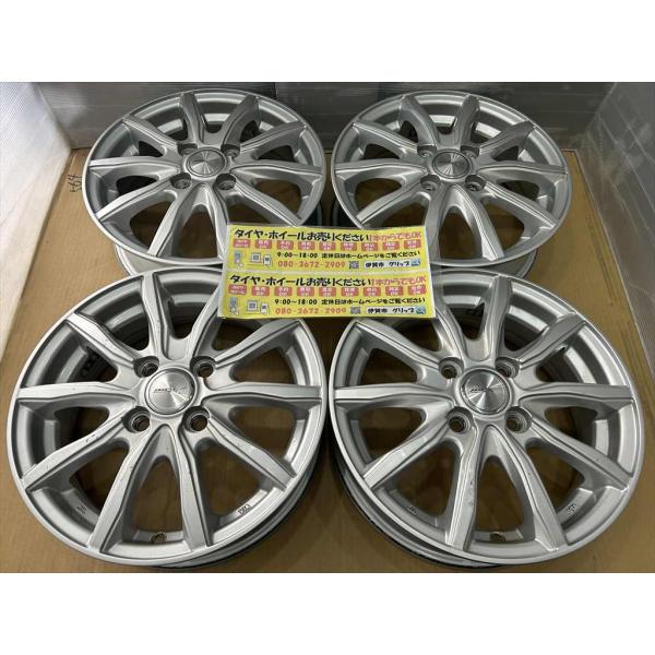 weds　JOKER　アルミホイール　14　4.5j　+45　シルバー　4穴　100