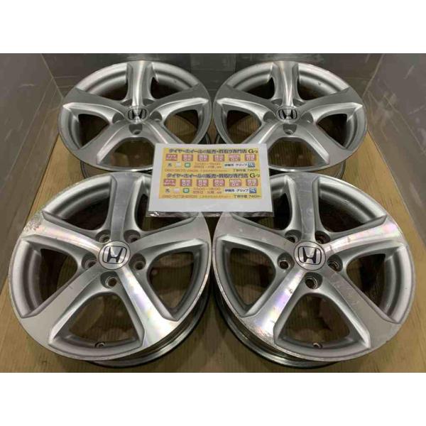 ＨＯＮＤＡ　旧車　純正アルミホイール　１６　６．５ｊ　＋４５　ポリッシュ 　５穴　１１４．３