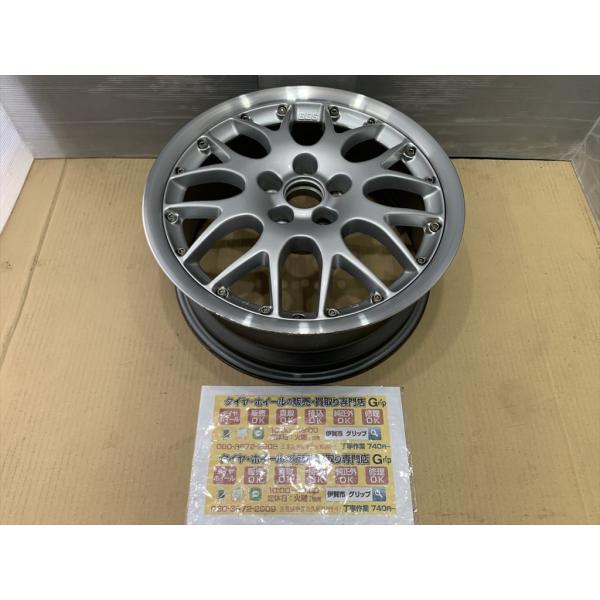 1本　BBS　RS771　VW純正　2ピースホイール　16　6.5j　+42　シルバー　5穴　100
