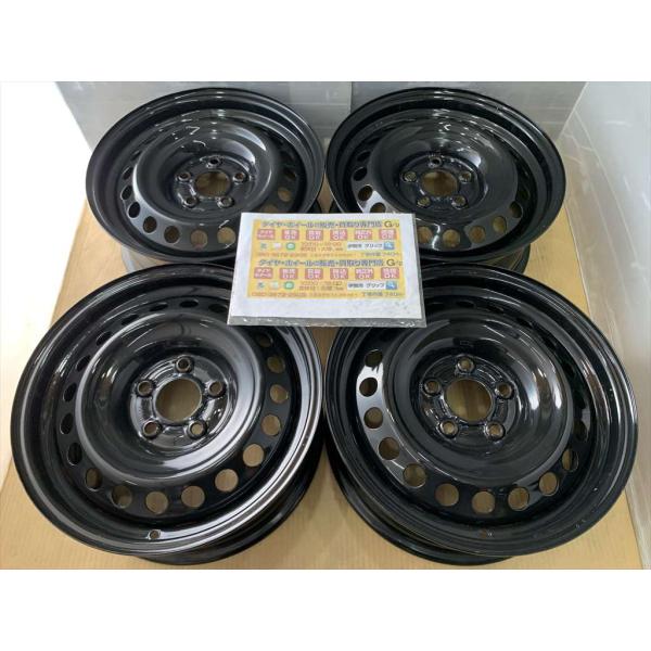 NISSAN　リーフ　純正スチールホイール　16　6.5j　+40　ブラック　5穴　114.3