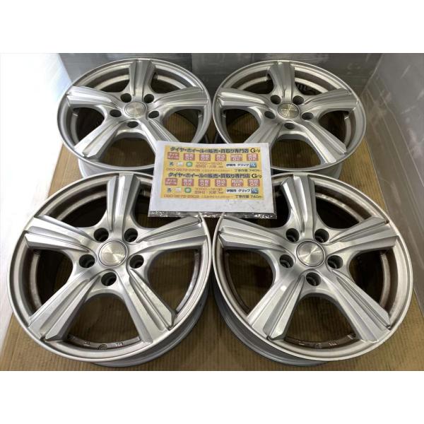 DUNLOP　VIOLENTO　アルミホイール　16　6.5j　+40　シルバー　5穴　114.3