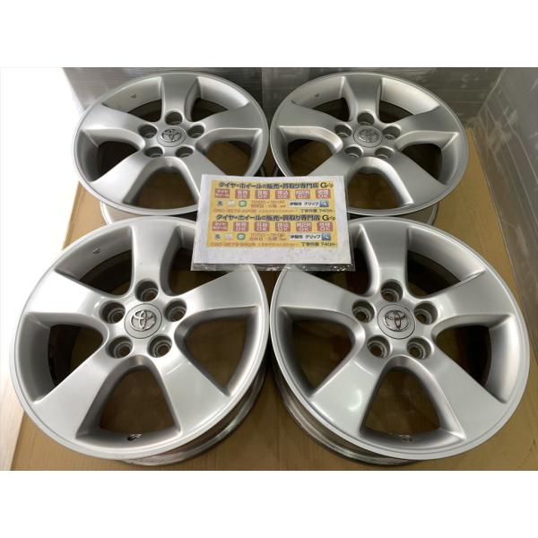 TOYOTA　ESTIMA　純正アルミホイール　16　6.5j　+50　シルバー　系　5穴 114....