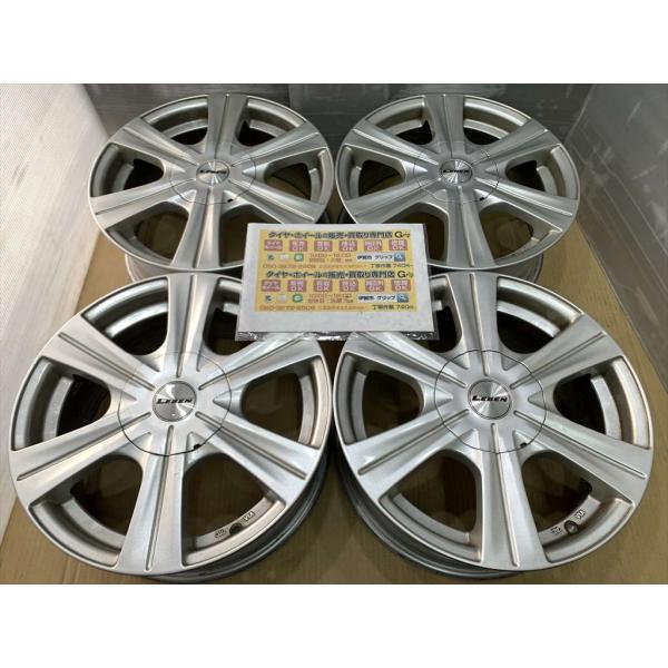 AUTOBACS　LEBEN　マルチアルミホイール　16　6.5j　+40　シルバー　5穴 114....