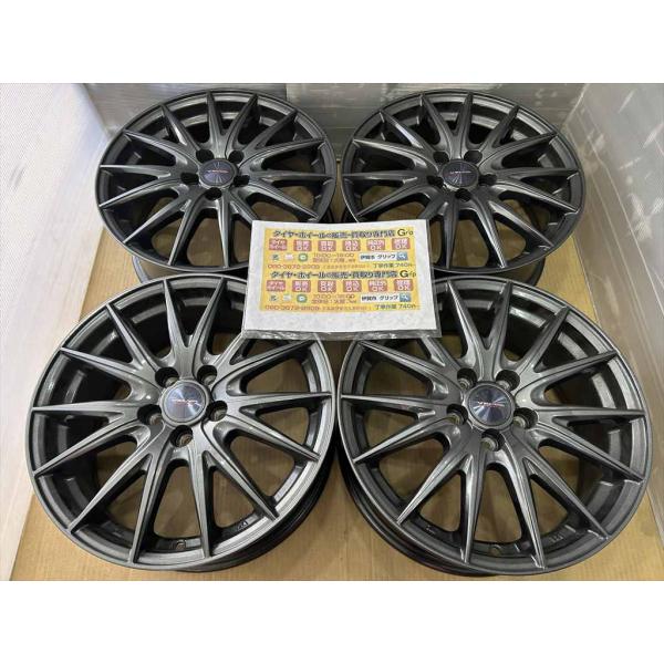 weds　VELVA　アルミホイール　16　6.5j　+47　ガンメタ　系　5穴　100