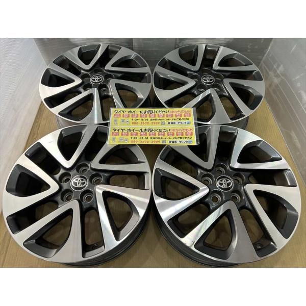 TOYOTA　SIENTA　アルミホイール　16　6j　+45　ガンメタポリッシュ　5穴 100