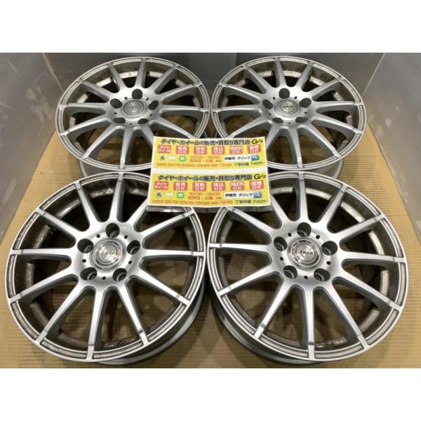 weds　JOEKR　アルミホイール　16　6.5j　+40　  シルバー 5穴　114.3