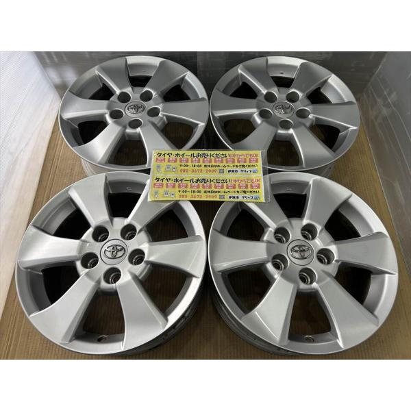 TOYOTA　ALPHARD　純正アルミホイール　16　6.5j　+33　シルバー　系　5穴 114...
