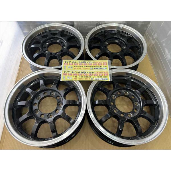 ジムニー用　JWL　VIA　社外アルミホイール　16　5.5j　+20　5穴　139.7