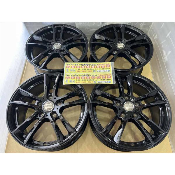 洗浄済み　KELLENERS　アルミホイール　16　6.5j　+47　ブラック　5穴　112　ランフ...