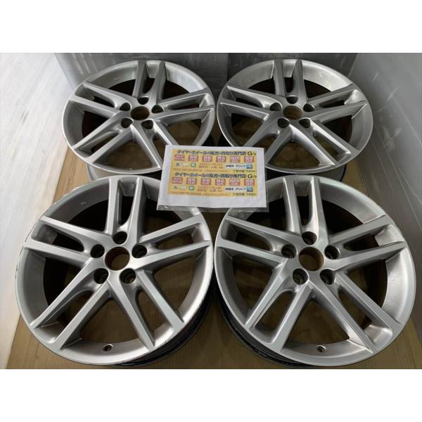 TOYOTA　200系　CROWN　純正アルミ　18   8j   +45　シルバー系　5穴 114...