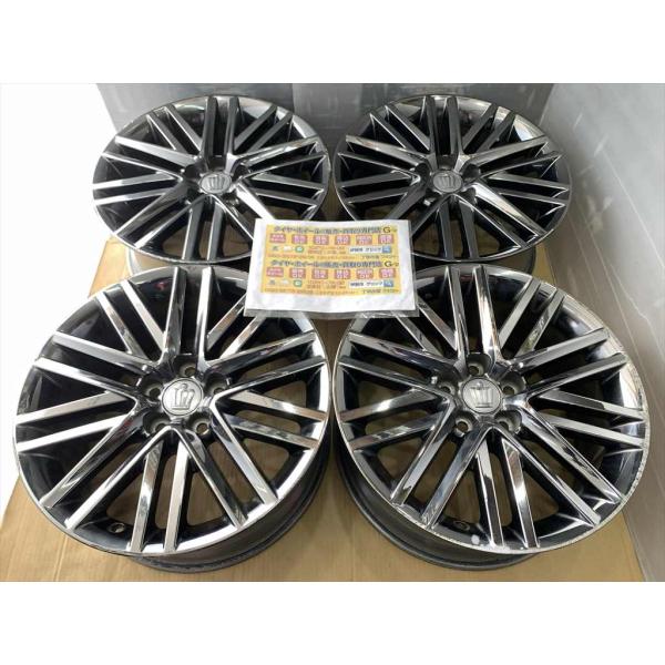 TOYOTA　210系　CROWN　アスリート　純正アルミ　１８　８ｊ　＋４０　メッキ　系　５穴　１...