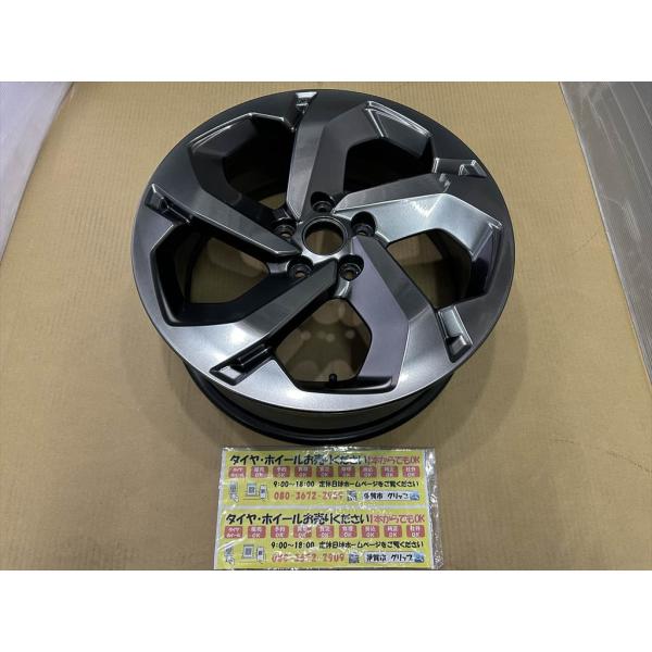 1本　SUBAR　2024　FORESTER　純正アルミホイール　18　7j　+48　ハイグロス　系...