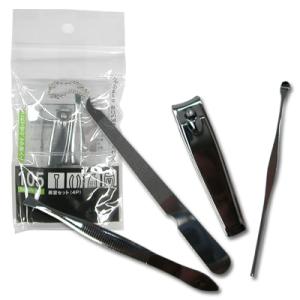 美容セット 4P(耳かき、爪切り、毛抜き、爪やすり) 18-105 20点迄メール便OK(se0a0...