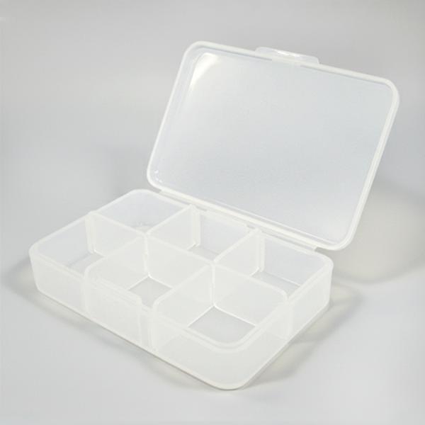 ポータブルマルチケース A ピルケース 薬ケース サプリ 常備薬 小物入れ  仕切り 透明 携帯用 ...