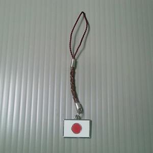 日の丸根付ストラップ A-165-GN 40点迄メール便OK(da1a001)