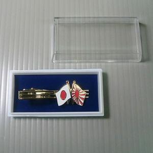日の丸旭日旗ネクタイピン A-261-TB 20点迄メール便OK(da1a009)