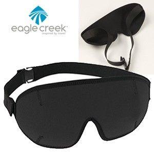 EagleCreek イージーブリンクアイシェイド 立体型アイマスク ブラック 11862025 E...