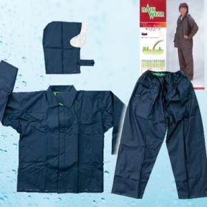 レインコート レインパンツ 上下 メンズ レディース ナイロン糸入り レインスーツ レインウェア 登...