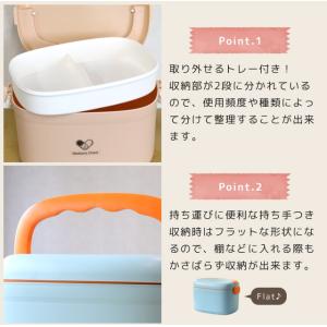 救急箱 薬箱 おしゃれ 大容量 北欧 Lサイズ...の詳細画像2