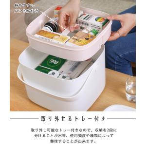 救急箱 薬箱 大容量 収納ボックス なんでも箱...の詳細画像2