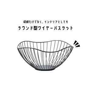 ワイヤーバスケット おしゃれ かご 楕円形 放...の詳細画像1