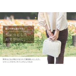 ピクニックバスケット かごバッグ Sサイズ 小...の詳細画像2