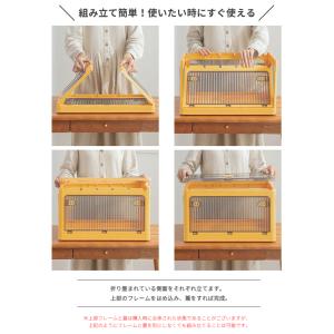 収納ボックス 折りたたみ コンテナ 横開き 前...の詳細画像4