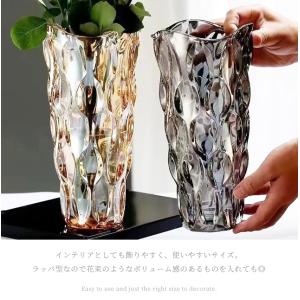 花瓶 ガラス 透明 大きい おしゃれ フラワー...の詳細画像3