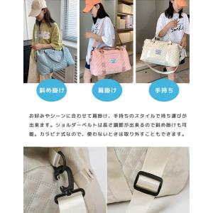 ボストンバッグ レディース ショルダーバッグ付...の詳細画像2