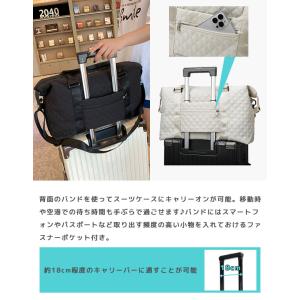 ボストンバッグ レディース ショルダーバッグ付...の詳細画像3