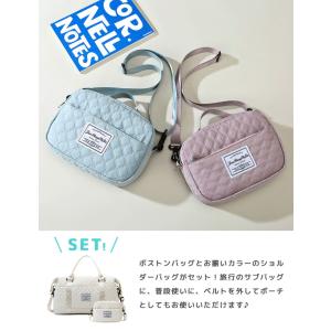 ボストンバッグ レディース ショルダーバッグ付...の詳細画像5