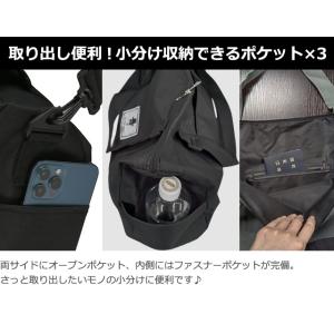 ボストンバッグ 大容量 ショルダーバッグ キャ...の詳細画像3