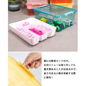 ブロック 収納ボックス 収納ケース 2段 大容...の詳細画像3