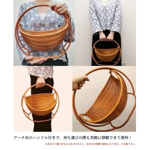 ラタン 調 バスケット トレイ ラタン風 籐風...の詳細画像4
