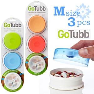 ピルケース Humangear（ヒューマンギア）Go Tubb（ゴータブ）M 3PCS 189905...